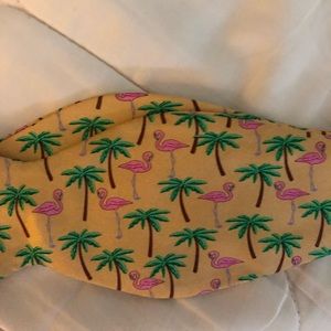 Flamingo & Palm Trees Bow Tie